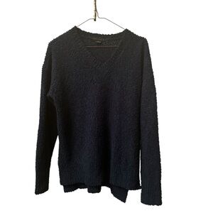 Sanctuary Green Textured V-Neck Sweater size XS